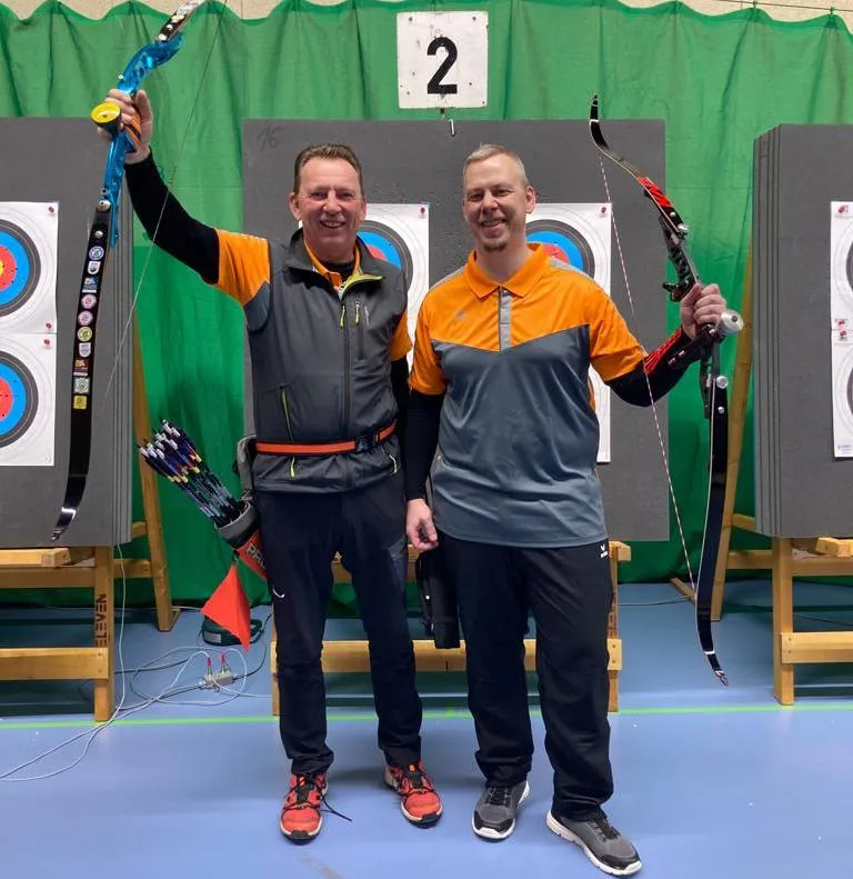 Markus und Hannes nach dem Turnier