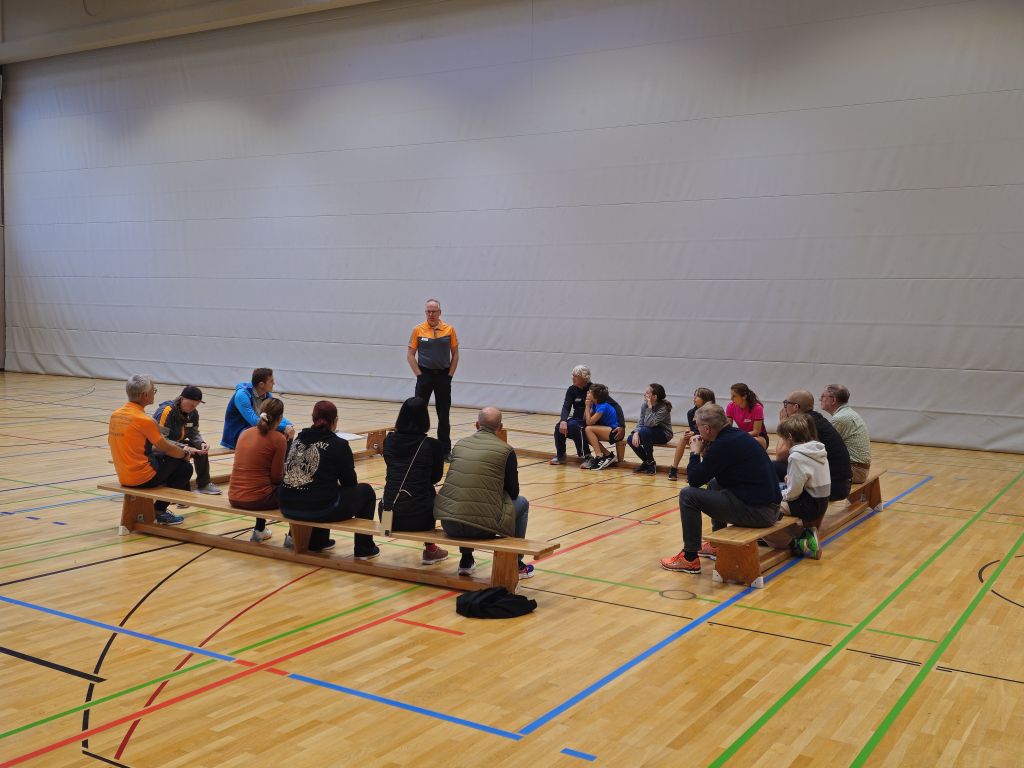 Theorieunterweisung im Stuhlkreis