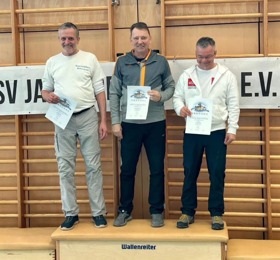 Hannes Stoiber auf dem Podest